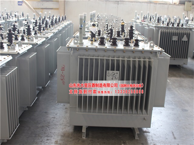 金华SH15-1000KVA/10KV/0.4KV非晶合金变压器